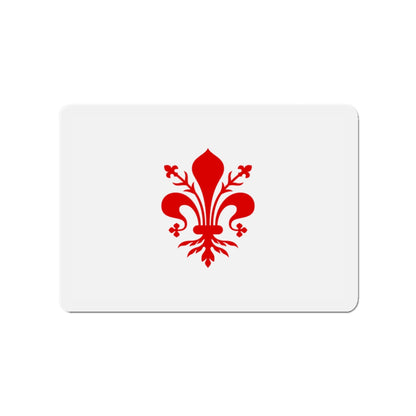 Flag of Florence Italy - Die-Cut Magnet-3" x 3"-The Sticker Space