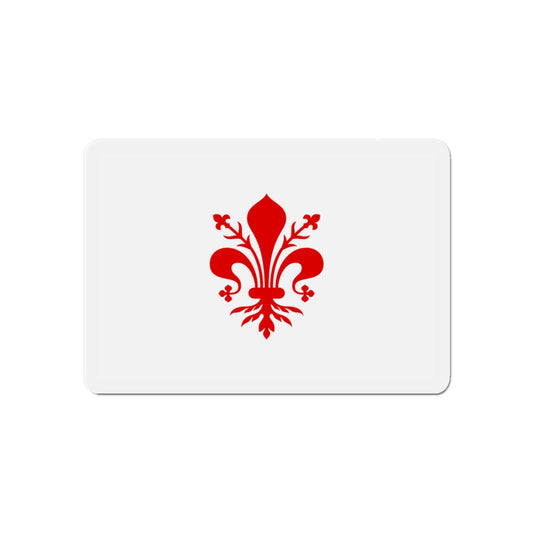 Flag of Florence Italy - Die-Cut Magnet-6 × 6"-The Sticker Space