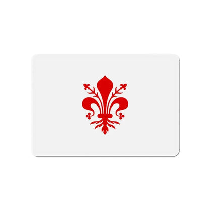 Flag of Florence Italy - Refrigerator Magnet 4 Inch - The Sticker Space