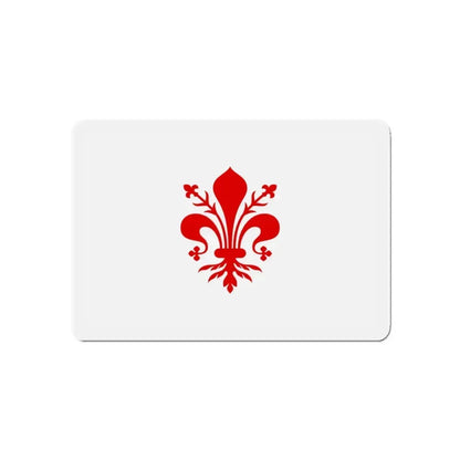Flag of Florence Italy - Refrigerator Magnet 5 Inch - The Sticker Space