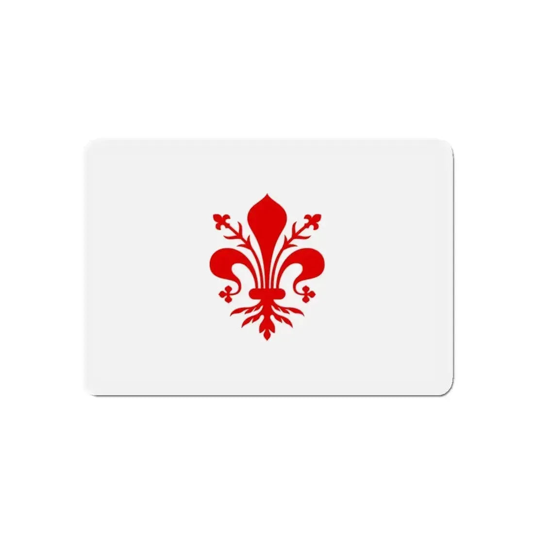 Flag of Florence Italy - Refrigerator Magnet - The Sticker Space
