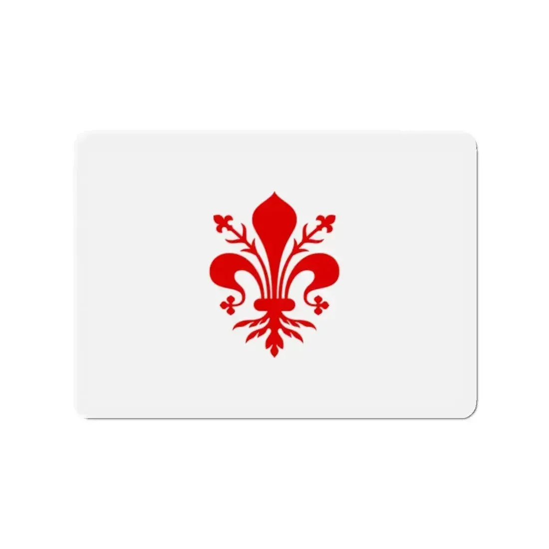 Flag of Florence Italy - Refrigerator Magnet - The Sticker Space