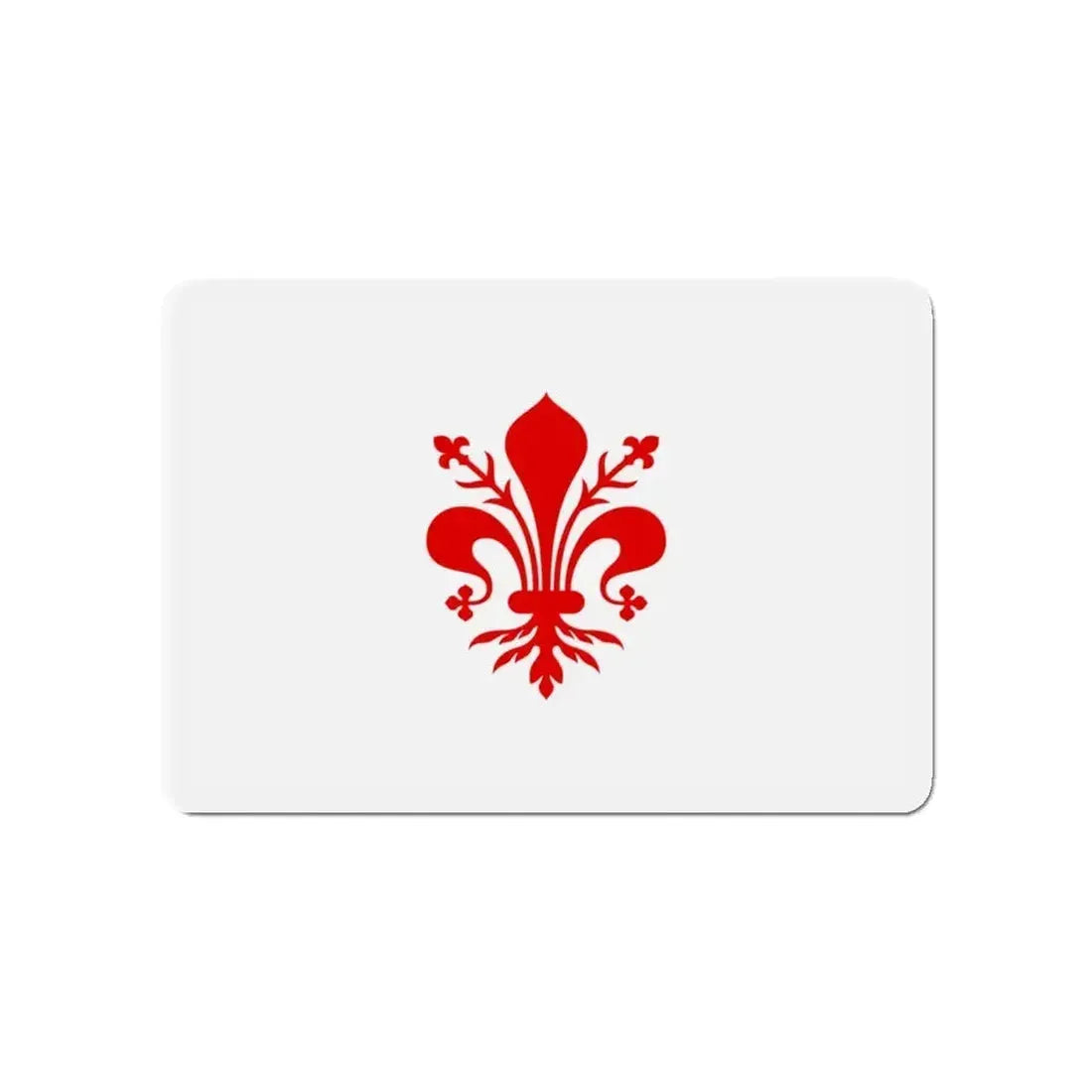 Flag of Florence Italy - Refrigerator Magnet - The Sticker Space