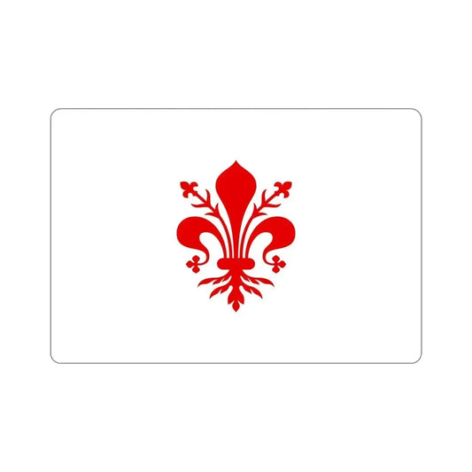 Flag of Florence Italy STICKER Vinyl Die-Cut Decal 6 Inch - The Sticker Space