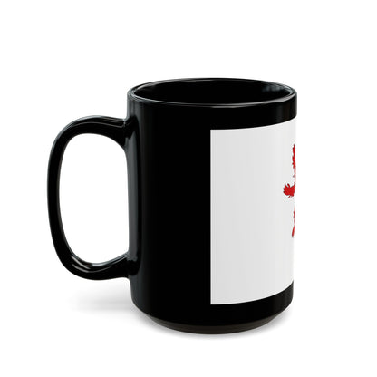 Flag of Floriana Malta - Black Coffee Mug-The Sticker Space