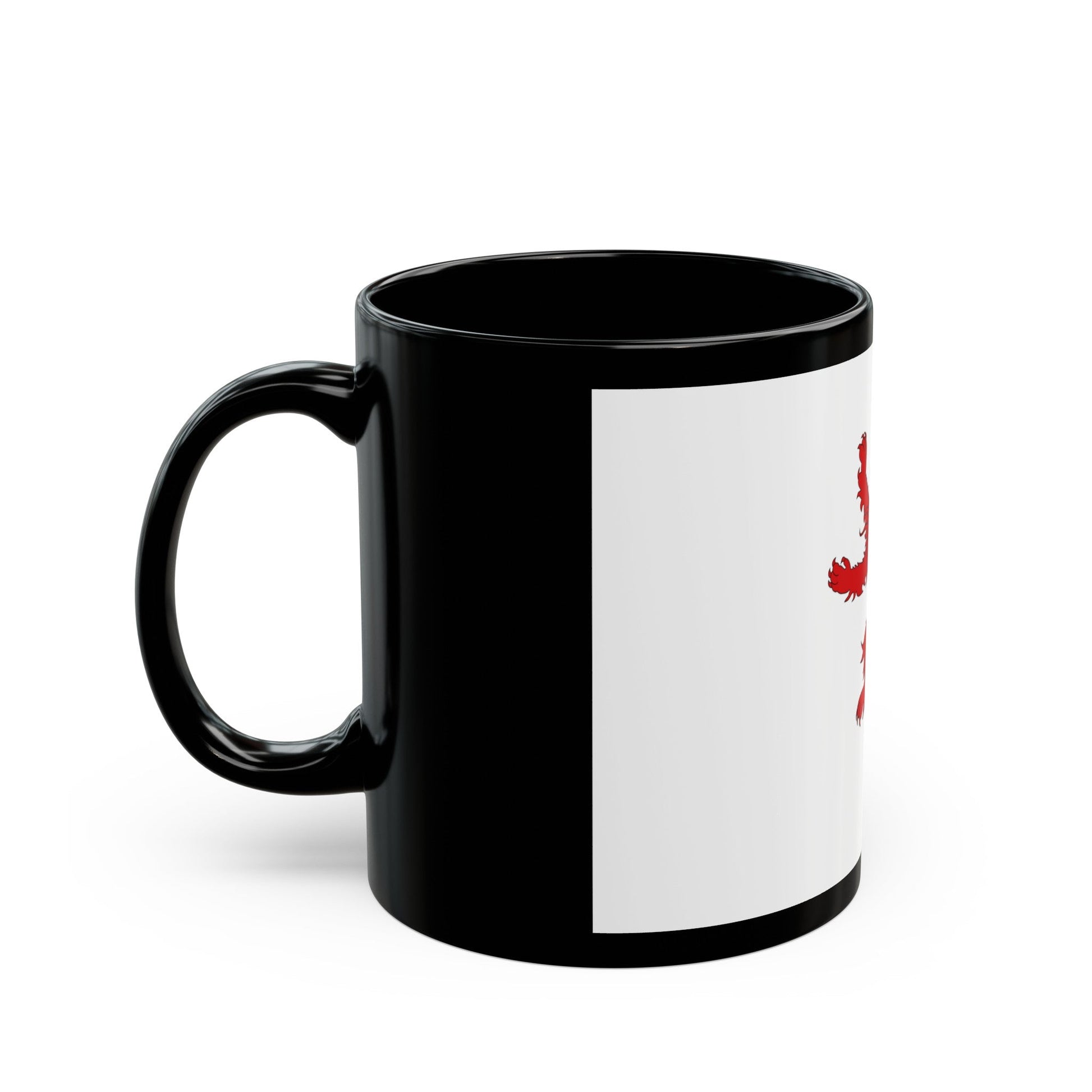 Flag of Floriana Malta - Black Coffee Mug-The Sticker Space