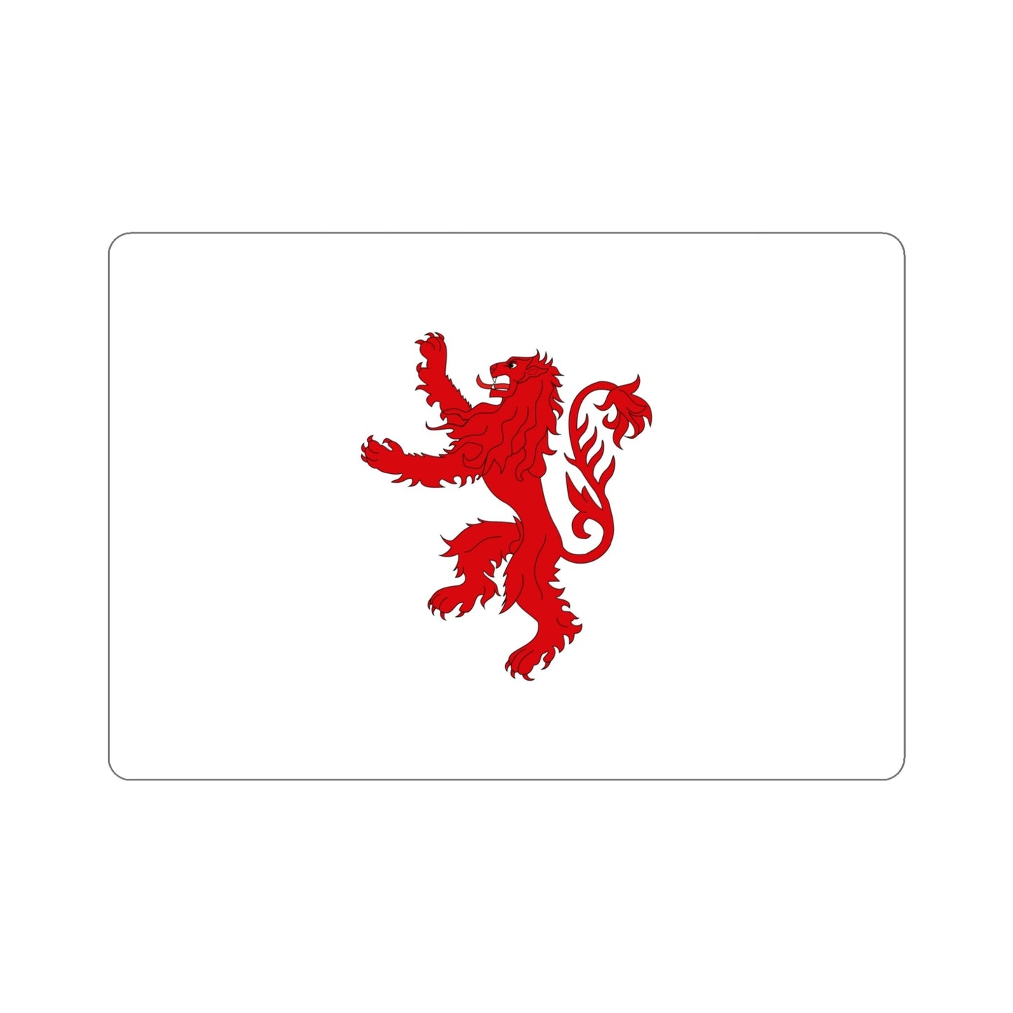 Flag of Floriana Malta STICKER Vinyl Die-Cut Decal-5 Inch-The Sticker Space