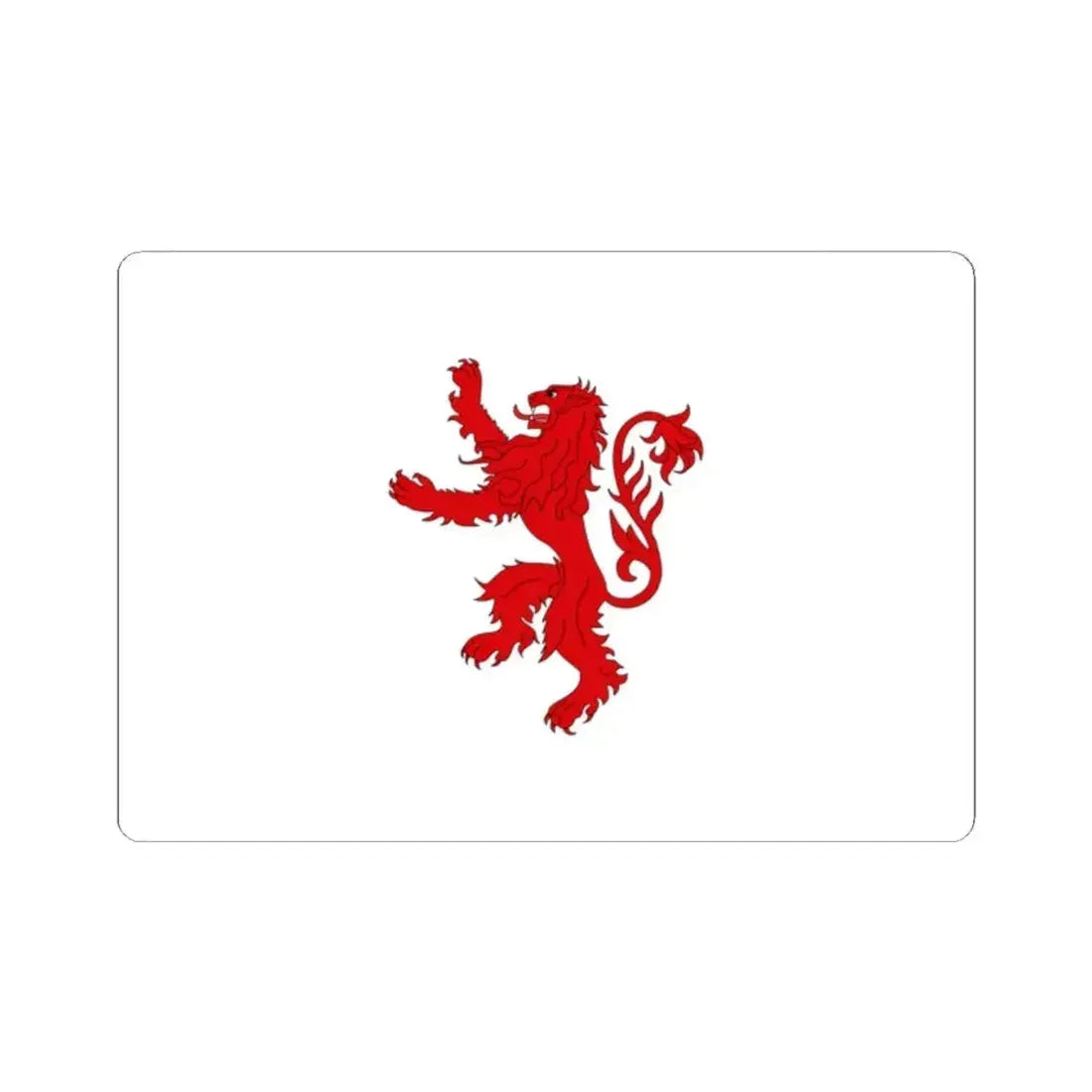 Flag of Floriana Malta - STICKER Vinyl Kiss-Cut Decal - The Sticker Space