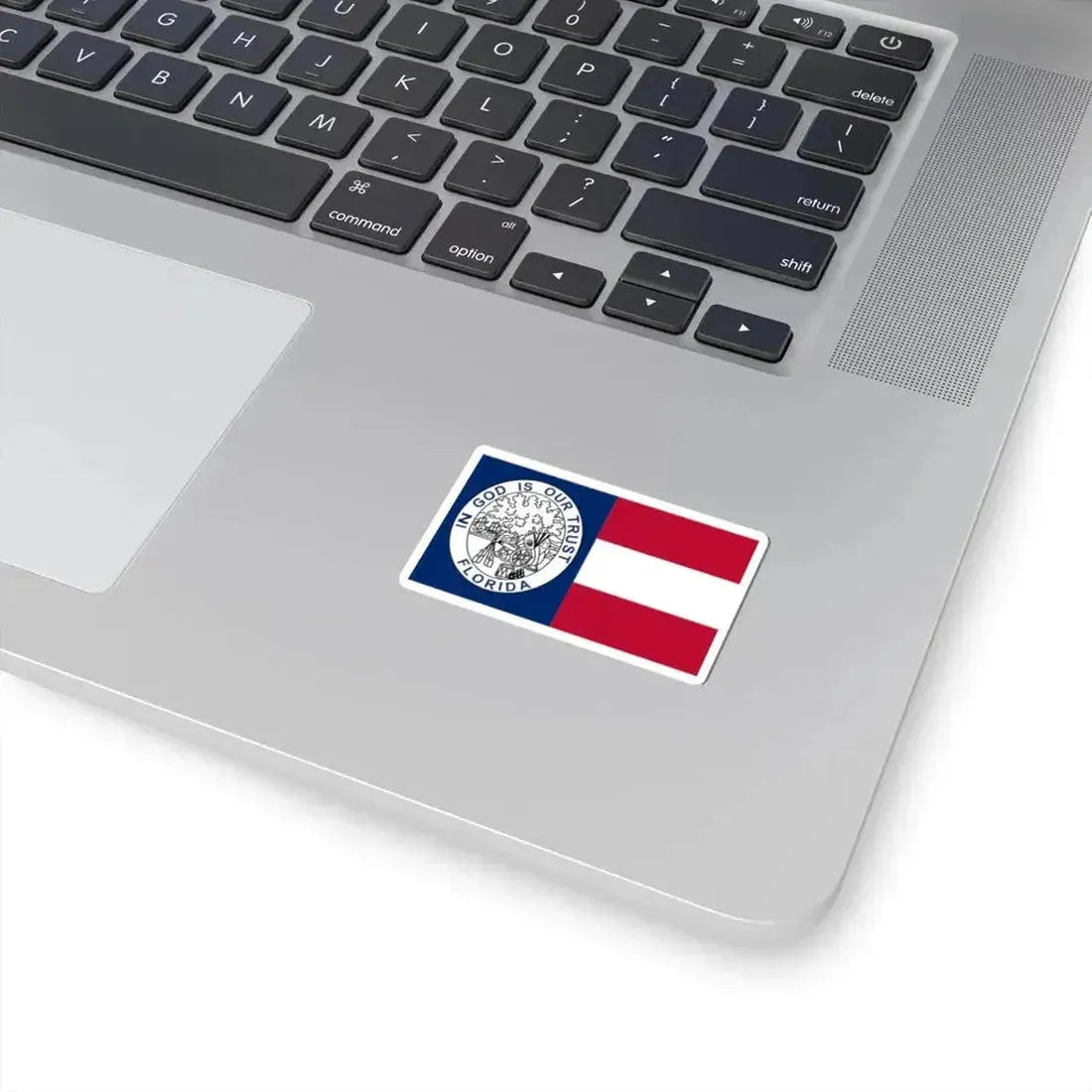 Flag of Florida 1861-1865 (United States) STICKER Vinyl Kiss-Cut Decal - The Sticker Space