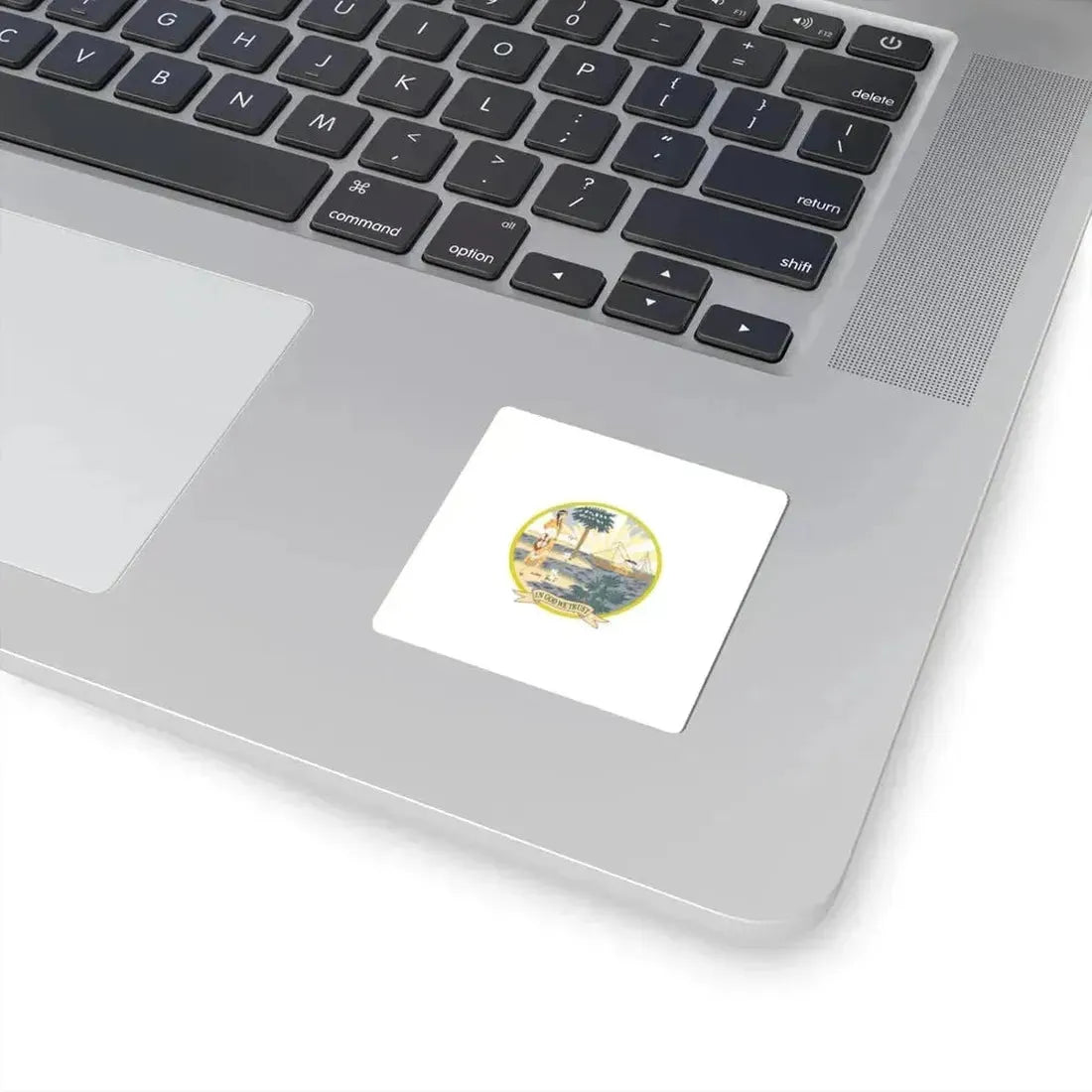 Flag of Florida 1868-1900 (United States) STICKER Vinyl Kiss-Cut Decal - The Sticker Space