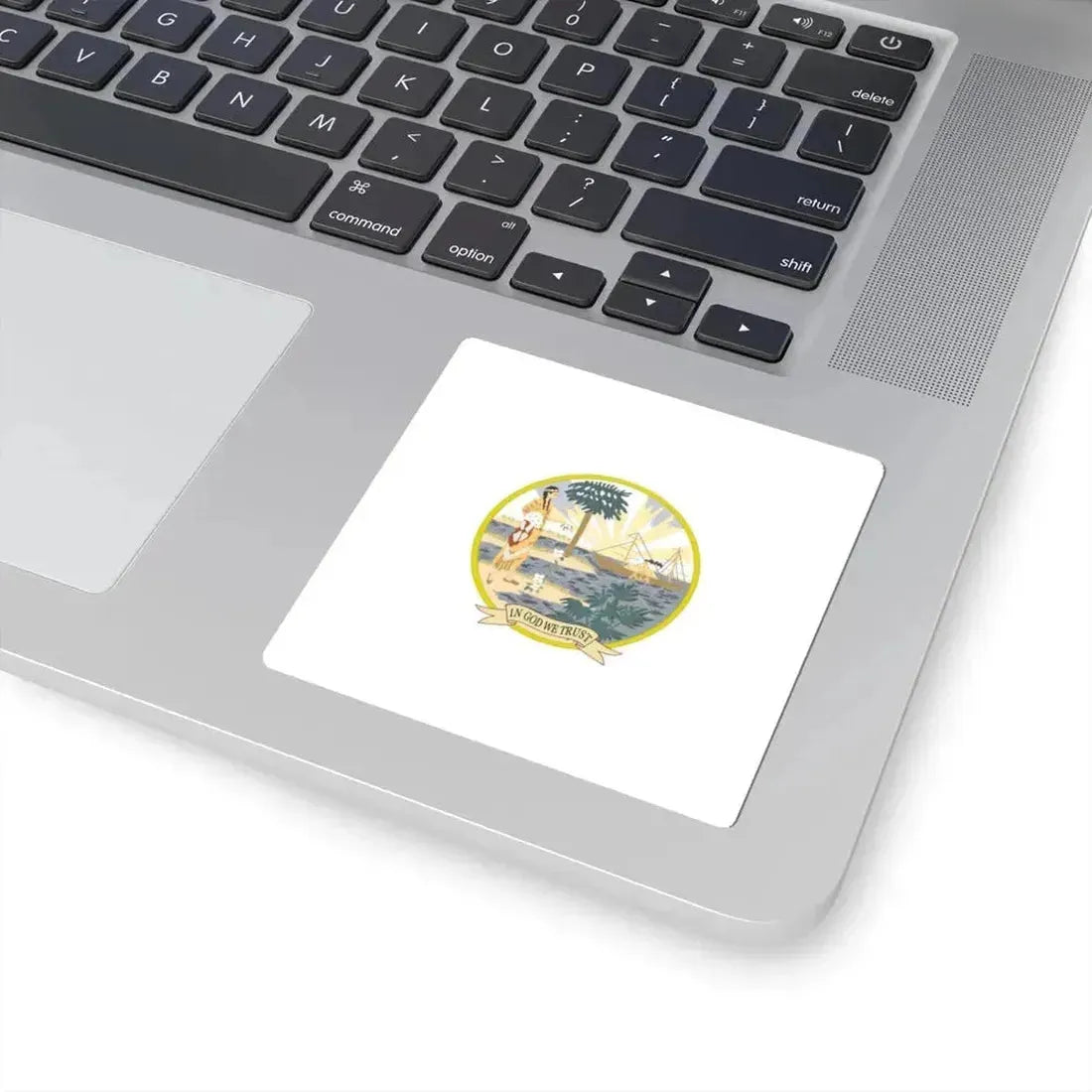 Flag of Florida 1868-1900 (United States) STICKER Vinyl Kiss-Cut Decal - The Sticker Space