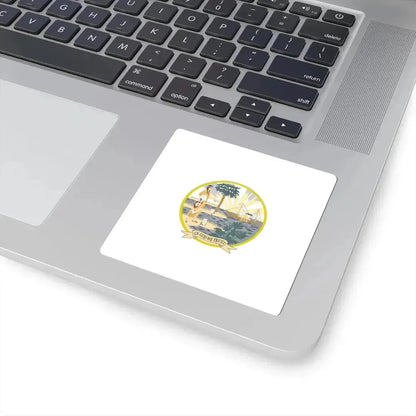 Flag of Florida 1868-1900 (United States) STICKER Vinyl Kiss-Cut Decal - The Sticker Space