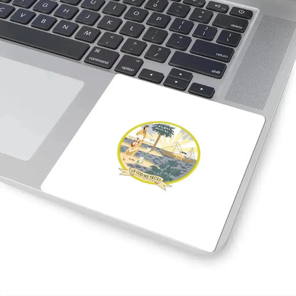 Flag of Florida 1868-1900 (United States) STICKER Vinyl Kiss-Cut Decal - The Sticker Space