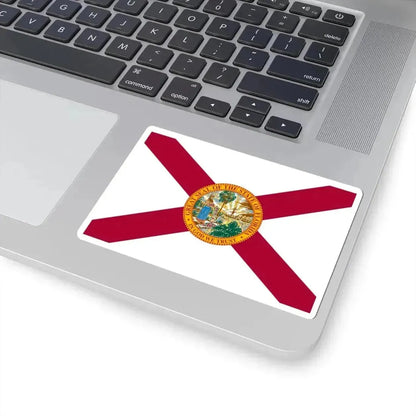 Flag of Florida 3-2 (United States) STICKER Vinyl Kiss-Cut Decal - The Sticker Space