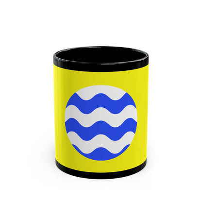 Flag of Fontana Malta - Black Coffee Mug-11oz-The Sticker Space