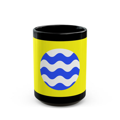 Flag of Fontana Malta - Black Coffee Mug-15oz-The Sticker Space