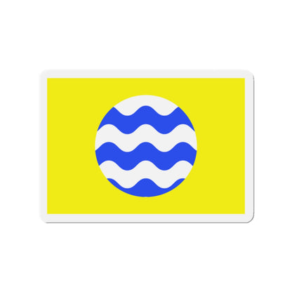 Flag of Fontana Malta - Die-Cut Magnet-2" x 2"-The Sticker Space