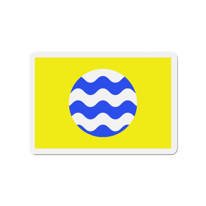 Flag of Fontana Malta - Die-Cut Magnet-3" x 3"-The Sticker Space