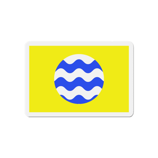 Flag of Fontana Malta - Die-Cut Magnet-6 × 6"-The Sticker Space