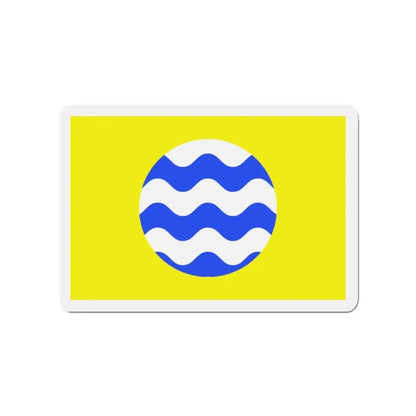 Flag of Fontana Malta - Refrigerator Magnet 3 Inch - The Sticker Space