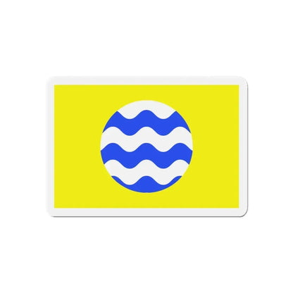 Flag of Fontana Malta - Refrigerator Magnet 6 Inch - The Sticker Space