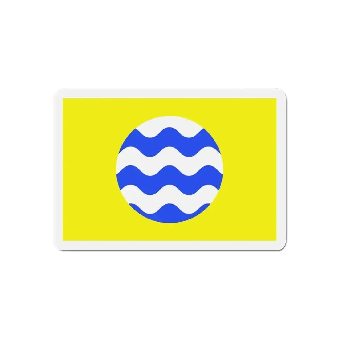 Flag of Fontana Malta - Refrigerator Magnet - The Sticker Space