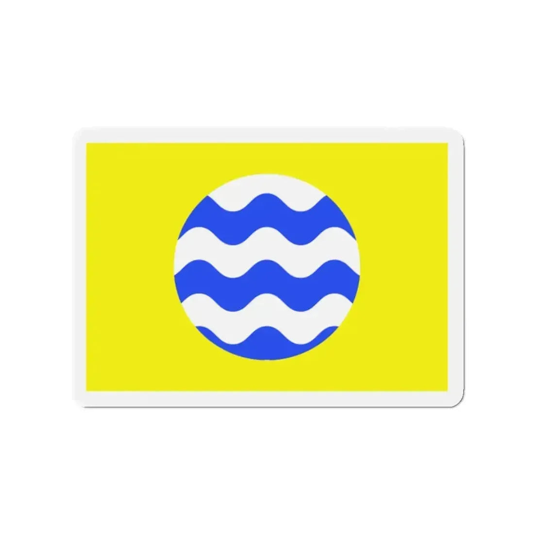 Flag of Fontana Malta - Refrigerator Magnet - The Sticker Space