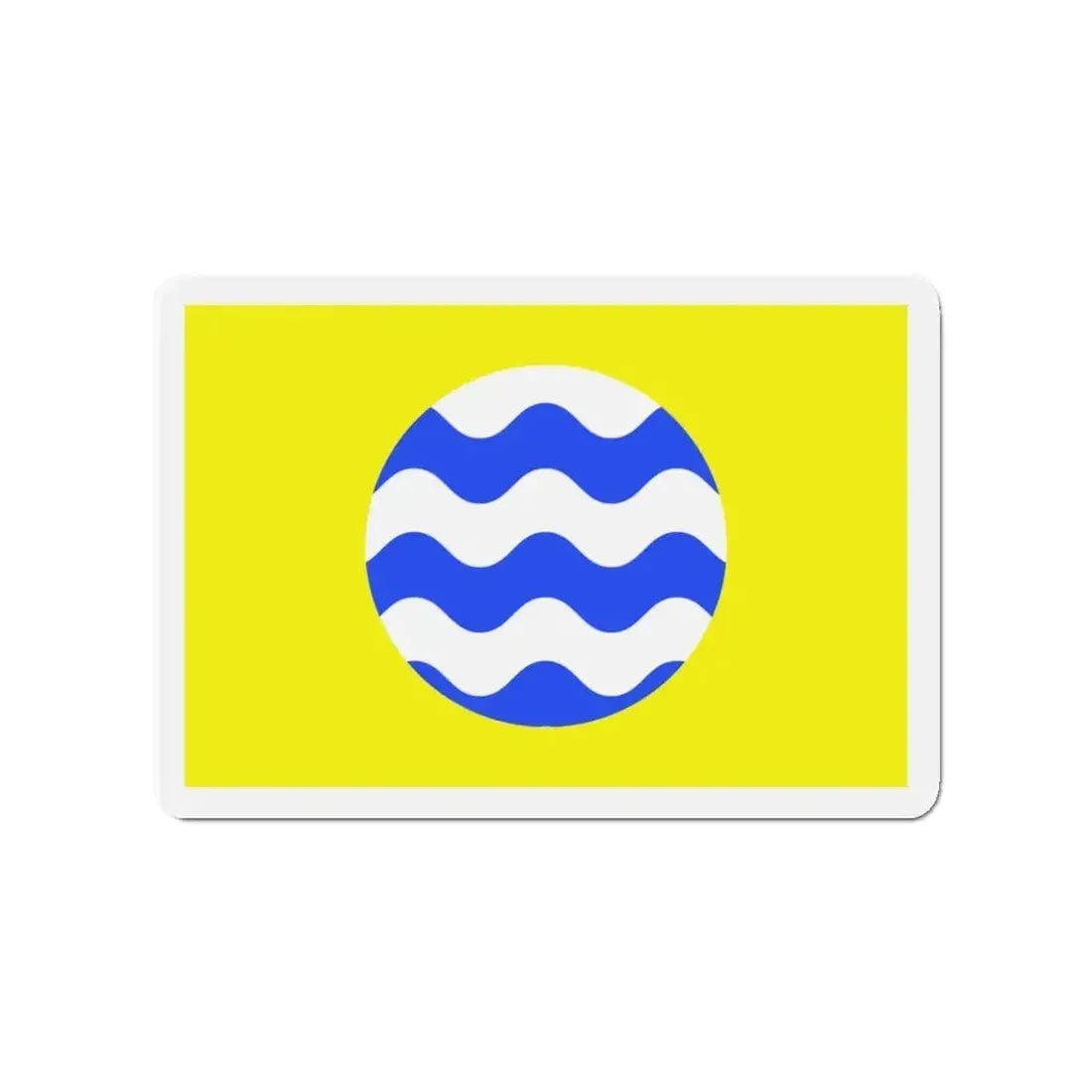Flag of Fontana Malta - Refrigerator Magnet - The Sticker Space