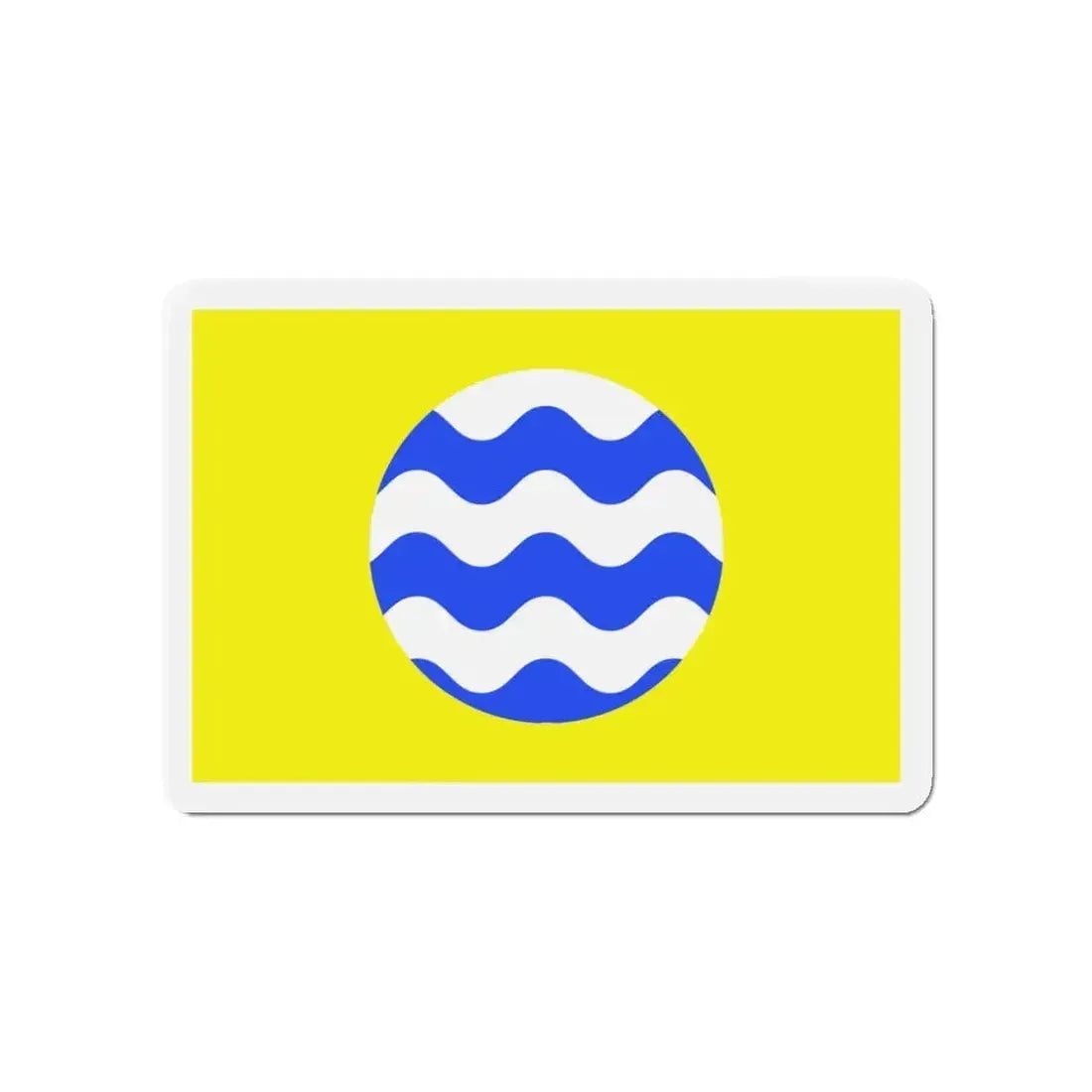 Flag of Fontana Malta - Refrigerator Magnet - The Sticker Space