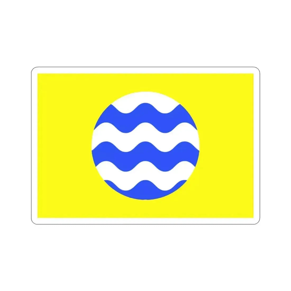 Flag of Fontana Malta STICKER Vinyl Die-Cut Decal 2 Inch - The Sticker Space