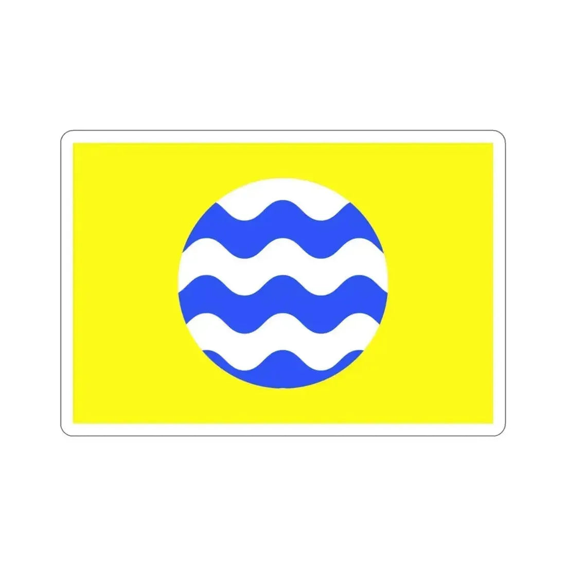 Flag of Fontana Malta STICKER Vinyl Die-Cut Decal 3 Inch - The Sticker Space