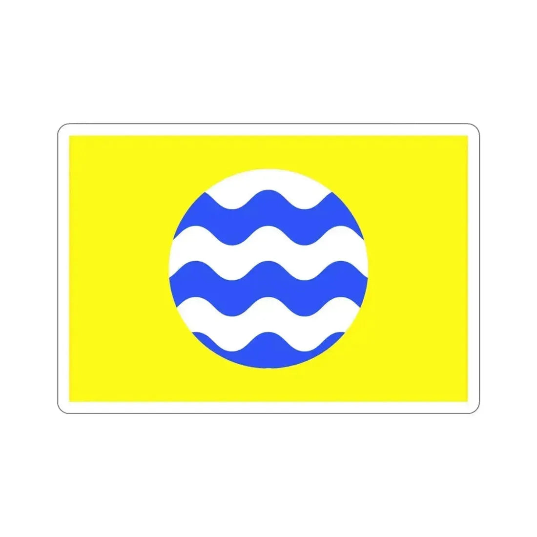 Flag of Fontana Malta STICKER Vinyl Die-Cut Decal 4 Inch - The Sticker Space