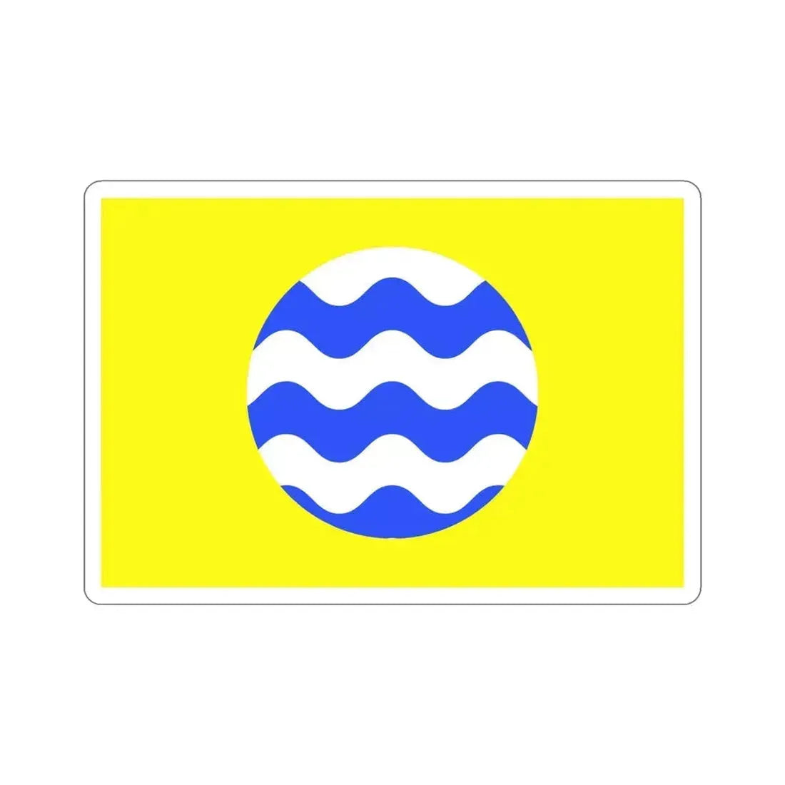Flag of Fontana Malta STICKER Vinyl Die-Cut Decal 5 Inch - The Sticker Space