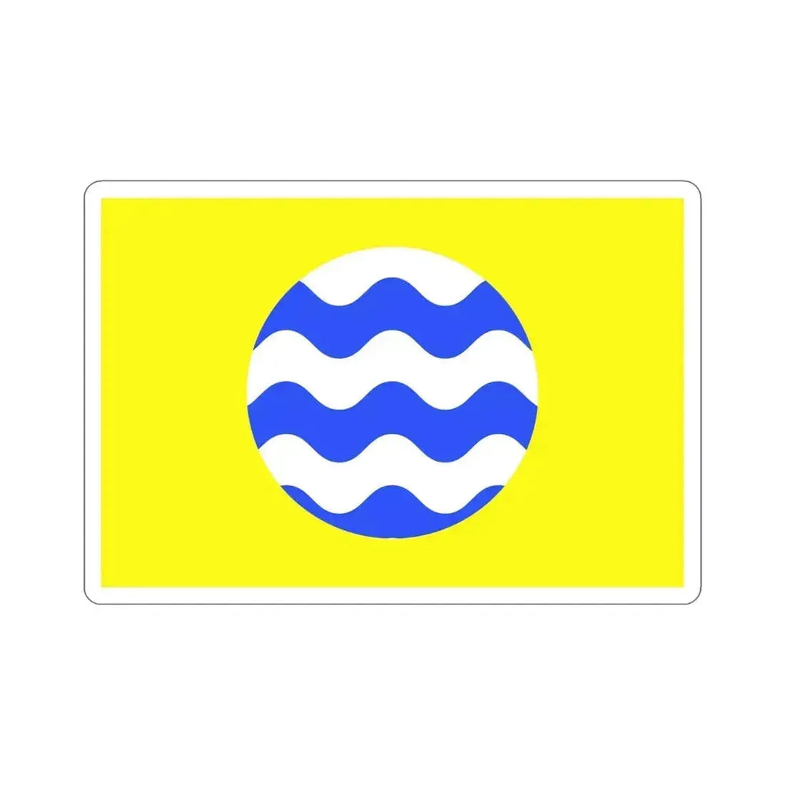 Flag of Fontana Malta STICKER Vinyl Die-Cut Decal 6 Inch - The Sticker Space