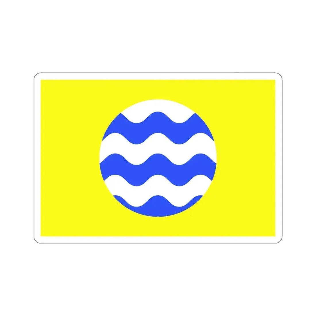 Flag of Fontana Malta STICKER Vinyl Die-Cut Decal - The Sticker Space