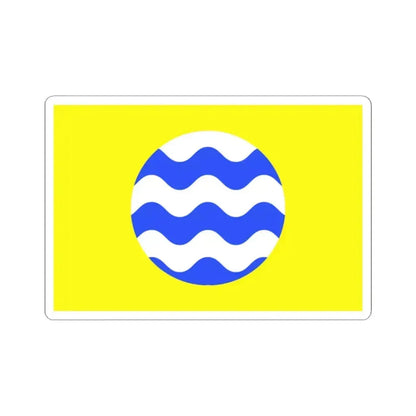 Flag of Fontana Malta - STICKER Vinyl Kiss-Cut Decal 2 Inch White - The Sticker Space