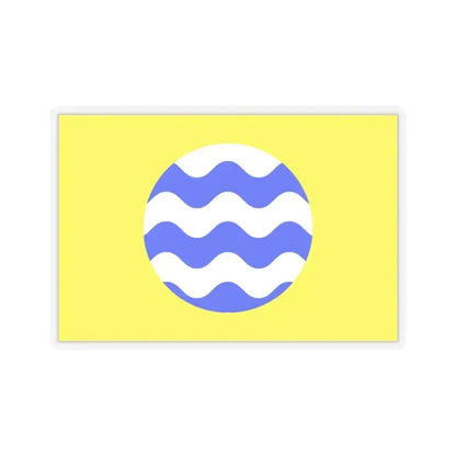 Flag of Fontana Malta - STICKER Vinyl Kiss-Cut Decal 6 Inch Transparent - The Sticker Space