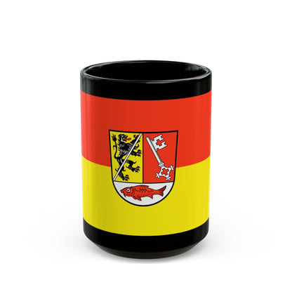 Flag of Forchheim Germany - Black Coffee Mug-15oz-The Sticker Space