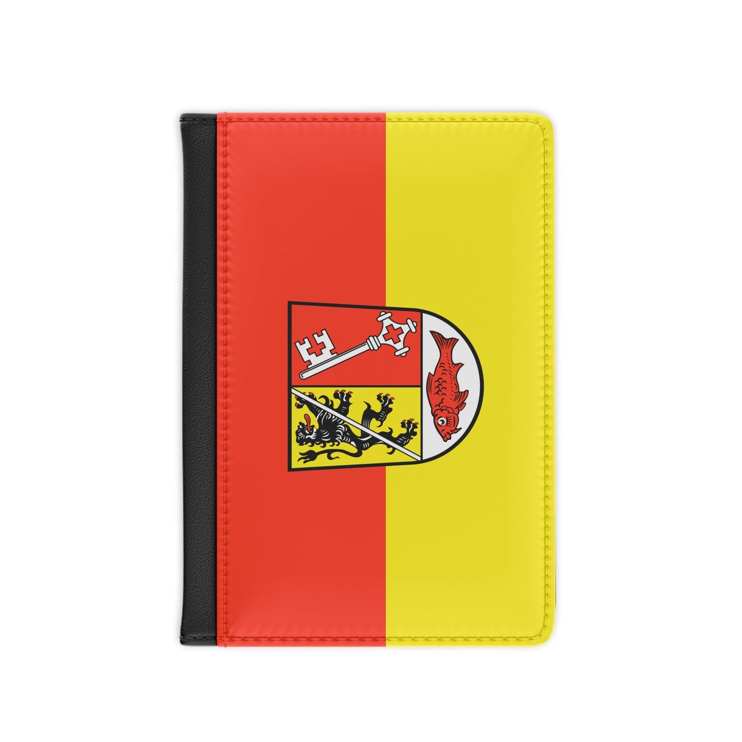 Flag of Forchheim Germany - Passport Holder-3.9" x 5.8"-The Sticker Space