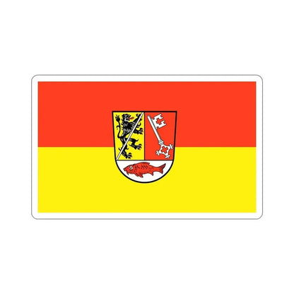 Flag of Forchheim Germany STICKER Vinyl Die-Cut Decal 5 Inch - The Sticker Space