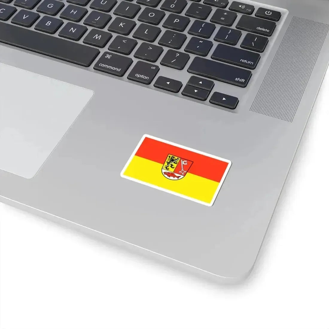 Flag of Forchheim Germany - STICKER Vinyl Kiss-Cut Decal - The Sticker Space