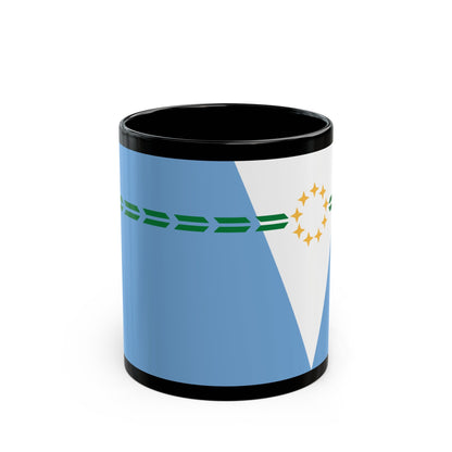 Flag of Formosa Province Argentina - Black Coffee Mug-11oz-The Sticker Space