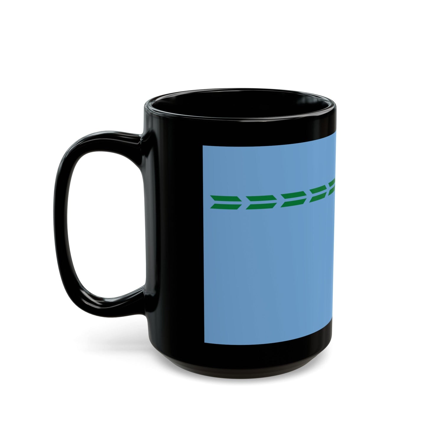 Flag of Formosa Province Argentina - Black Coffee Mug-The Sticker Space