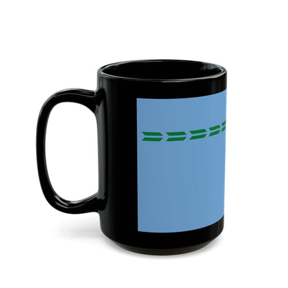 Flag of Formosa Province Argentina - Black Coffee Mug-The Sticker Space