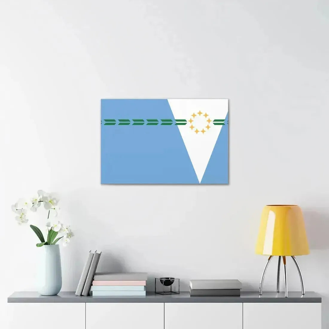 Flag of Formosa Province Argentina - Canvas Wall Art - The Sticker Space