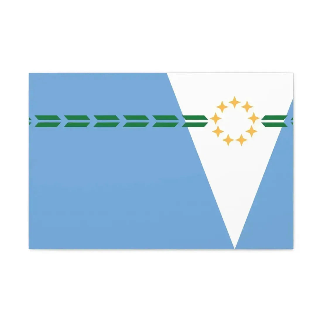 Flag of Formosa Province Argentina - Canvas Wall Art - The Sticker Space