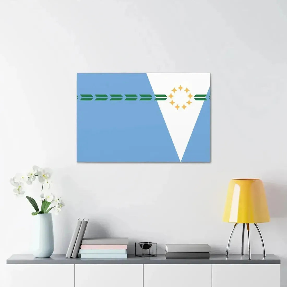 Flag of Formosa Province Argentina - Canvas Wall Art - The Sticker Space