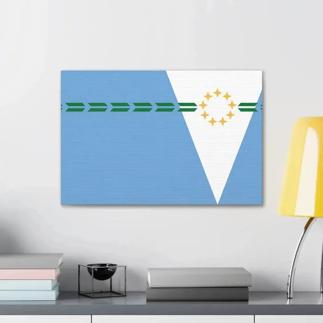 Flag of Formosa Province Argentina - Canvas Wall Art - The Sticker Space