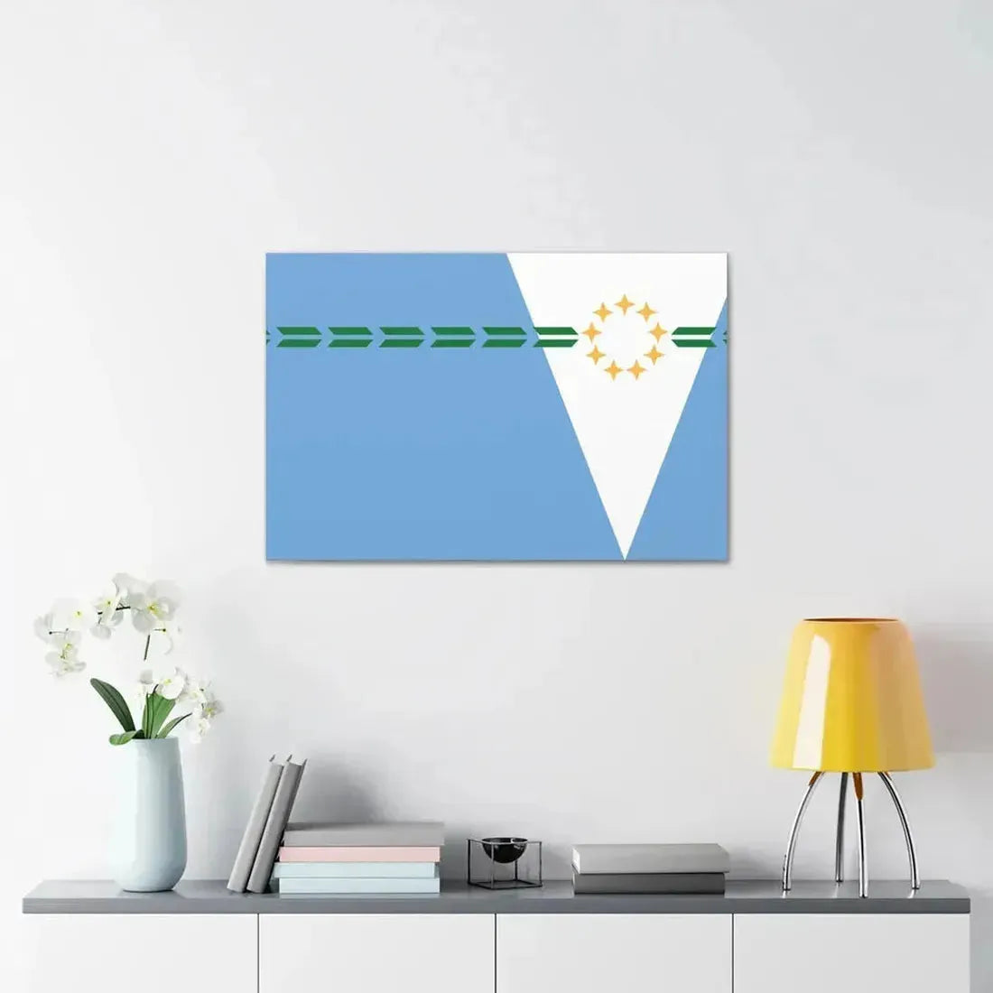 Flag of Formosa Province Argentina - Canvas Wall Art - The Sticker Space