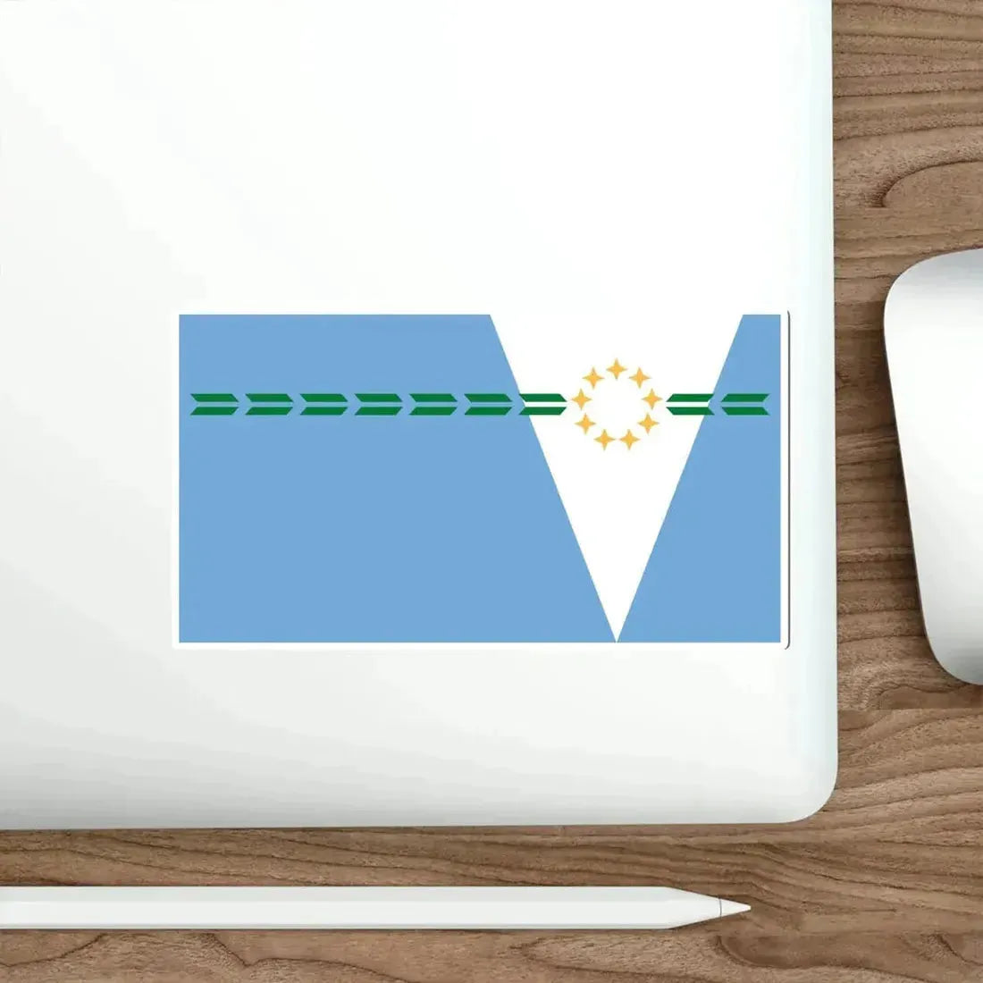 Flag of Formosa Province Argentina STICKER Vinyl Die-Cut Decal - The Sticker Space